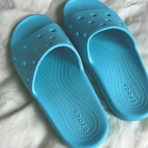 Crocs Slides Aqua, size 8